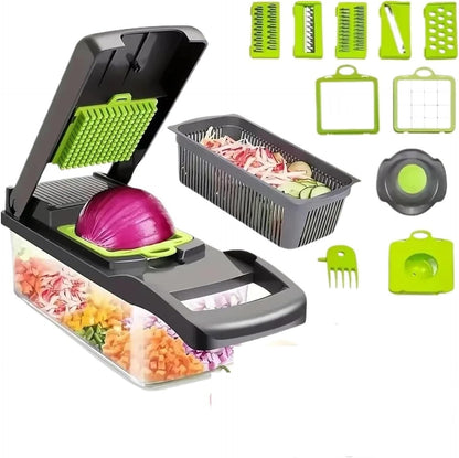 16Pcs Vegetable Chopper Grater Slicer Dicer Cutter Egg Separator Peeler Kitchen1