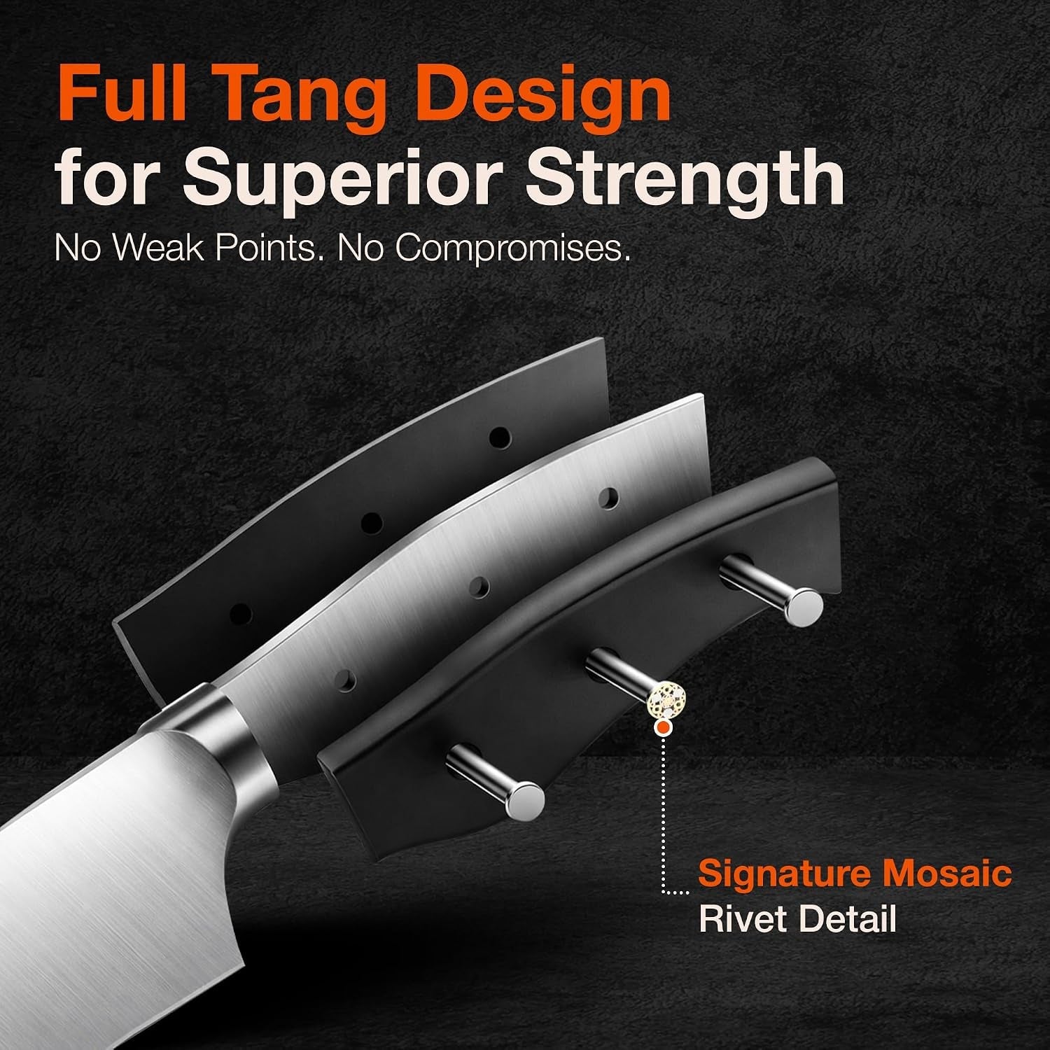 8-inch-chef-knife-full-tang-german-high-carbon-stainless-steel-g10-handle-with-three-rivet-multipurpose-kitchen-knife