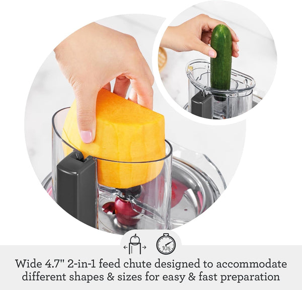 Breville BFP610 Sous Chef 9 Cup Food Processor, Brushed Stainless Steel | Chop, Slice, Shred, and Dice Ingredients Quickly with the Powerful Motor in This Compact Meal Prep Tool | 9 Cup Capacity6