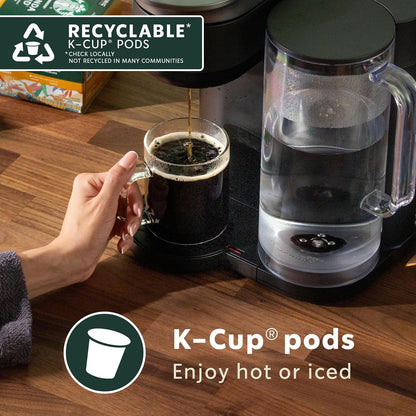 Starbucks K-Cup Coffee Pods, Half-Caff House Blend, 6 Boxes 60 Count | 100% Arabica K-Cup Pods for Keurig Brewers; House Blend Medium Roast with Reduced Caffeine; 6 Boxes, 10 Pods Each (60 Total)3