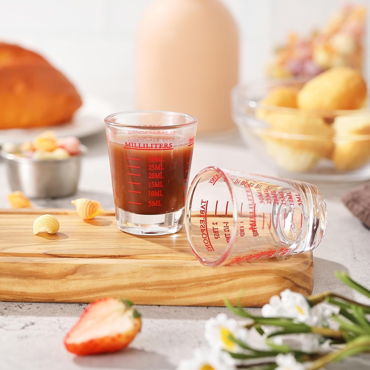 shot-glass-measuring-cup-2pcs-measuring-shot-glasses-thick-base-liquid-measuring-cup-for-espresso-shot-glass-and-measuring-glasses-four-different-units-of-measure1-oz-2-tbs-6-tsp-30-ml