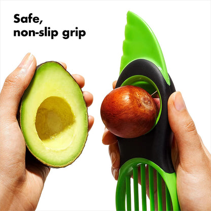 OXO Good Grips 3-In-1 Avocado Slicer - Green6
