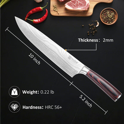 Chef Knife, 10 Inch Meat Knife, Ultra Sharp Kitchen Knives2