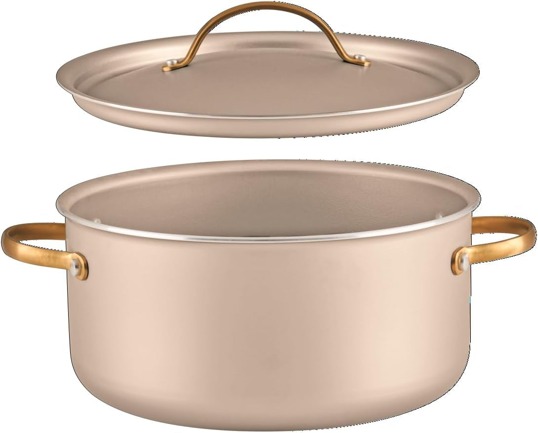 radiant-nonstick-cookware-pots-and-pan-set-with-lids-and-prestige-kitchen-cooking-tools-dishwasher-safe-12-piece-champagne