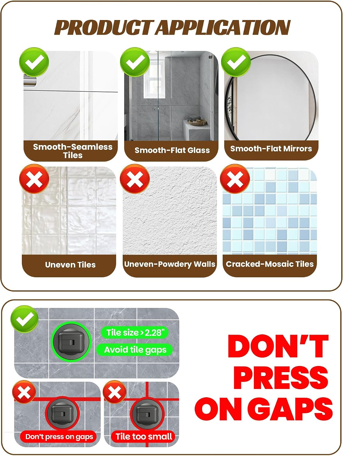 shower-caddy-suction-cup-2-pack-shower-shelves-with-hooks-no-drilling-removable-large-capacity-bathroom-organizers-and-storage-waterproof-rustproof-shower-bathroom-accessories-decorgray