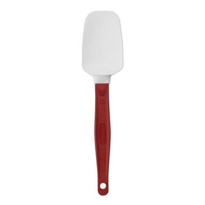 Rubbermaid Commercial Products High Heat Resistant Silicone Heavy Duty Spatula/Food Scraper 9.5" 500 Degrees F Red Handle for Baking/Cooking/Mixing Commercial Dishwasher Safe2