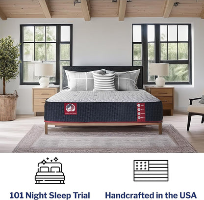 King Mattress - 14-Inch Elite Plush Pillow Top Memory Foam Hybrid Mattress with 9 Layers, Individually Wrapped Coil, Cooling Design, 101-Night Trial, Have the Right Level of Comfort and Support6