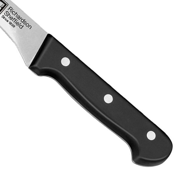Universal Professional Stainless Steel Boning Knife - Silver & Black Kitchen Knife (5 In)4