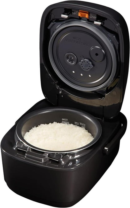 Zojirushi NW-JEC10BA Pressure Induction Heating (IH) Rice Cooker & Warmer, 5.5-Cup, Made in Japan4