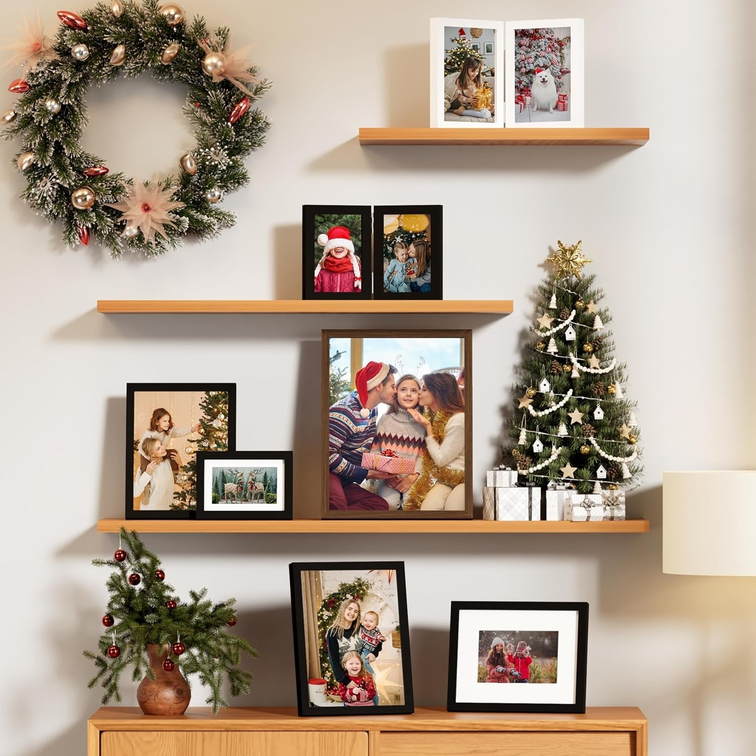 double-4x6-picture-frame-vertical-black
