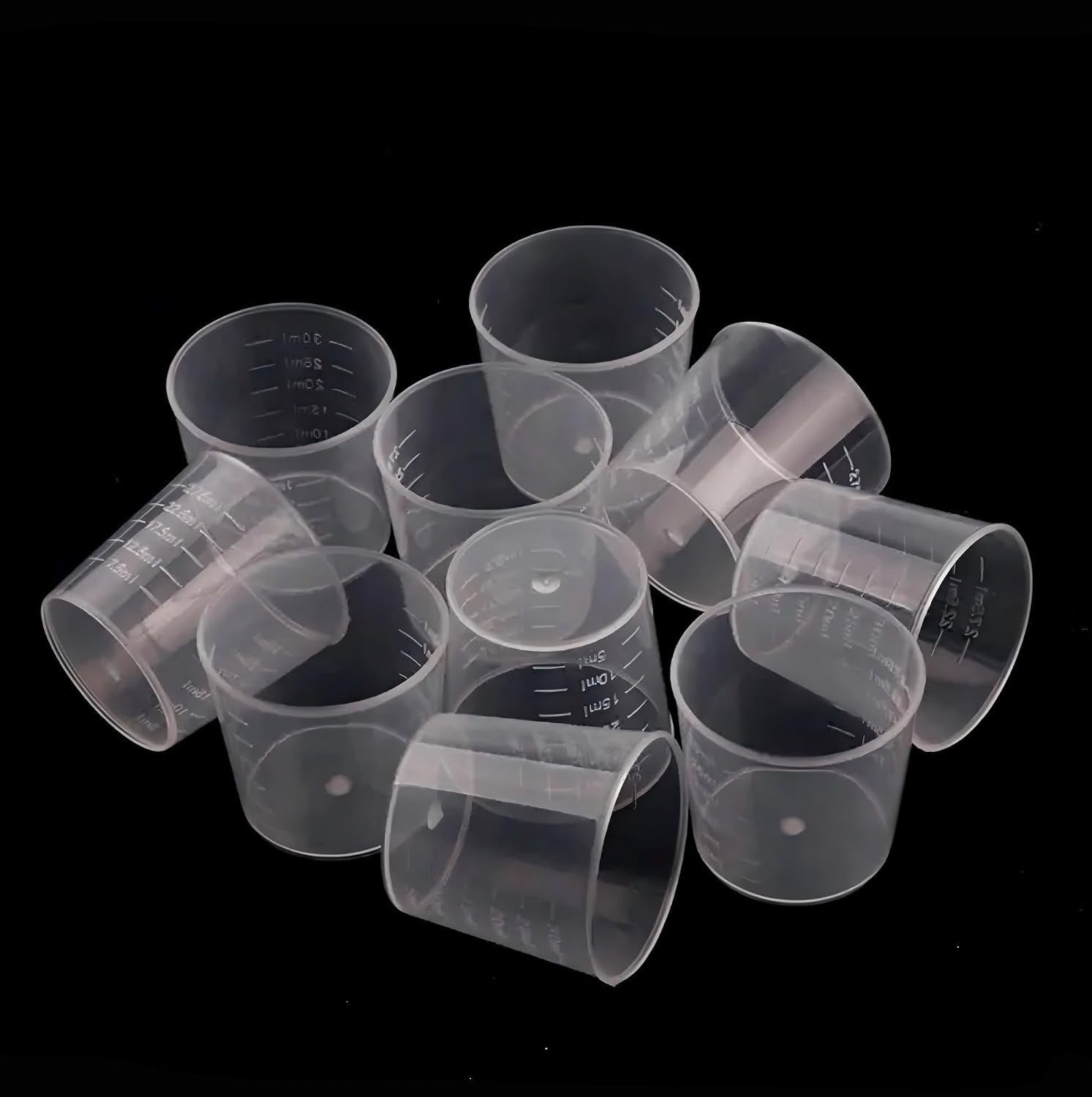100-pcs-30ml-1-02oz-plastic-measuring-cup-transparent-clear-liquid-mixing-medicine-cups-labs-graduated-baking-beaker-measure-jugs-set-kitchen-cooking-measure-tool-home