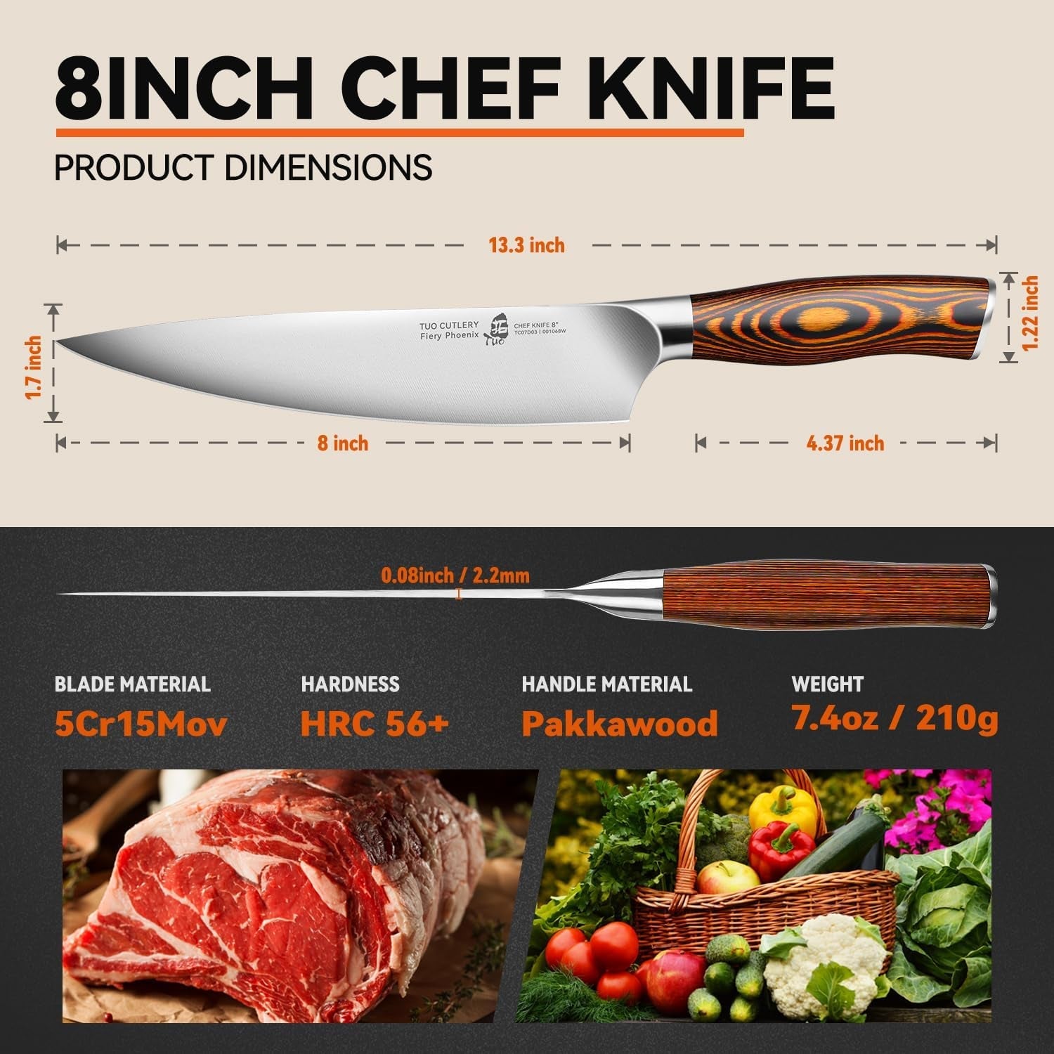 chef-knife-8-inch-sharp-kitchen-knife-with-pakkawood-handle-high-carbon-steel-professional-for-chopping-dicing-gift-box-fiery-phoenix-series