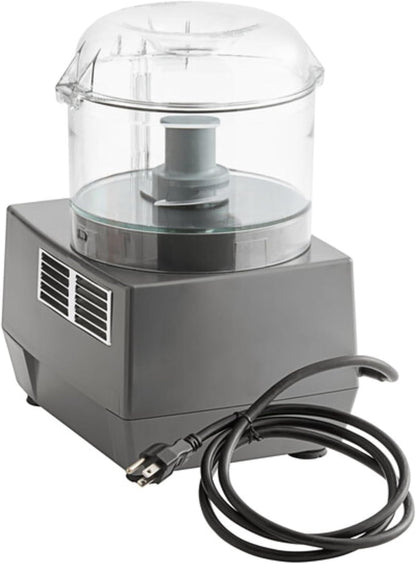 R101B CLR Food Processor, 2.5 Qt Polycarbonate Clear Bowl, 120V2