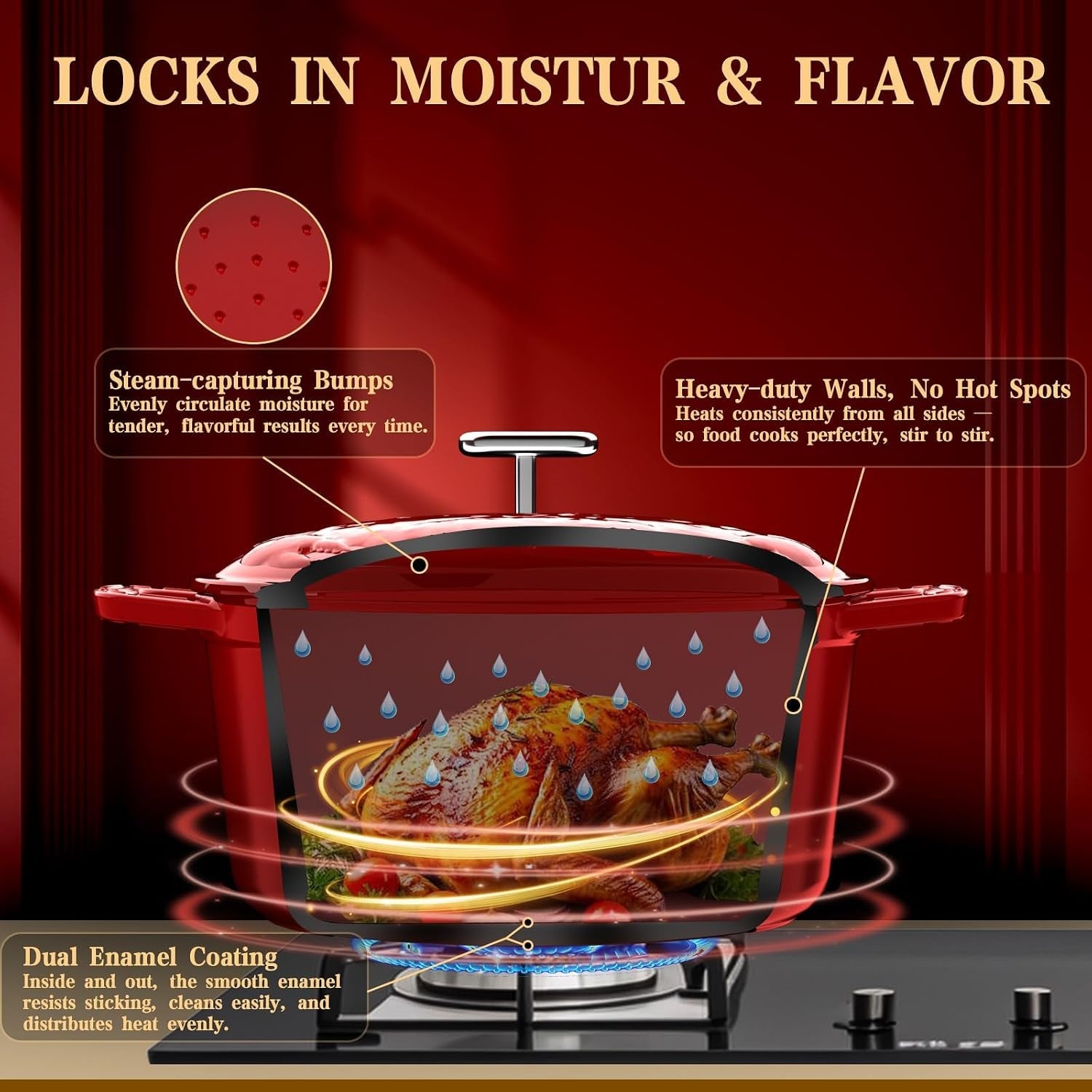enameled-cast-iron-dutch-oven-5-quart-crab-lid-patented-oversized-knob-for-bread-baking-braiser-cooking-stock-pot-red