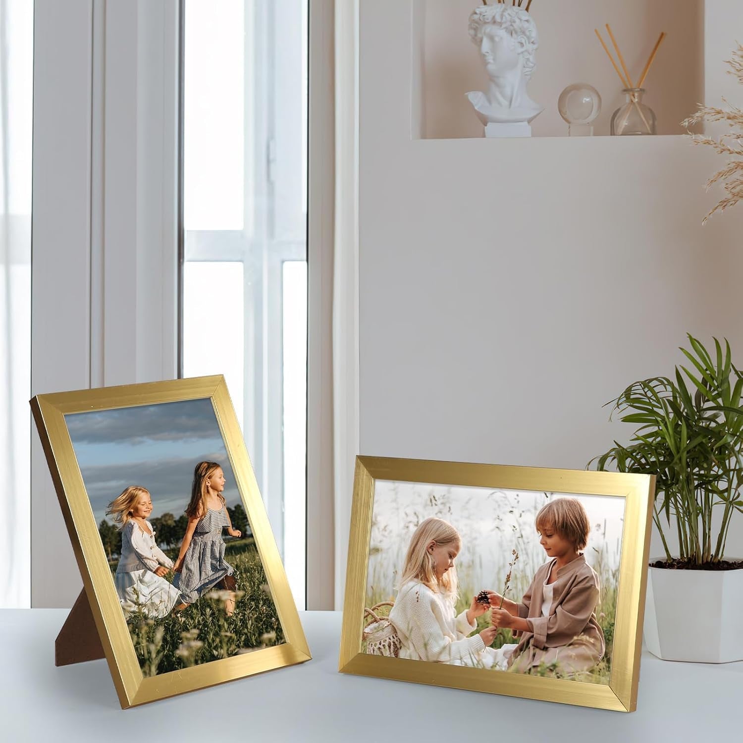 18-packs-4x6-gold-multi-plastic-picture-frames-set