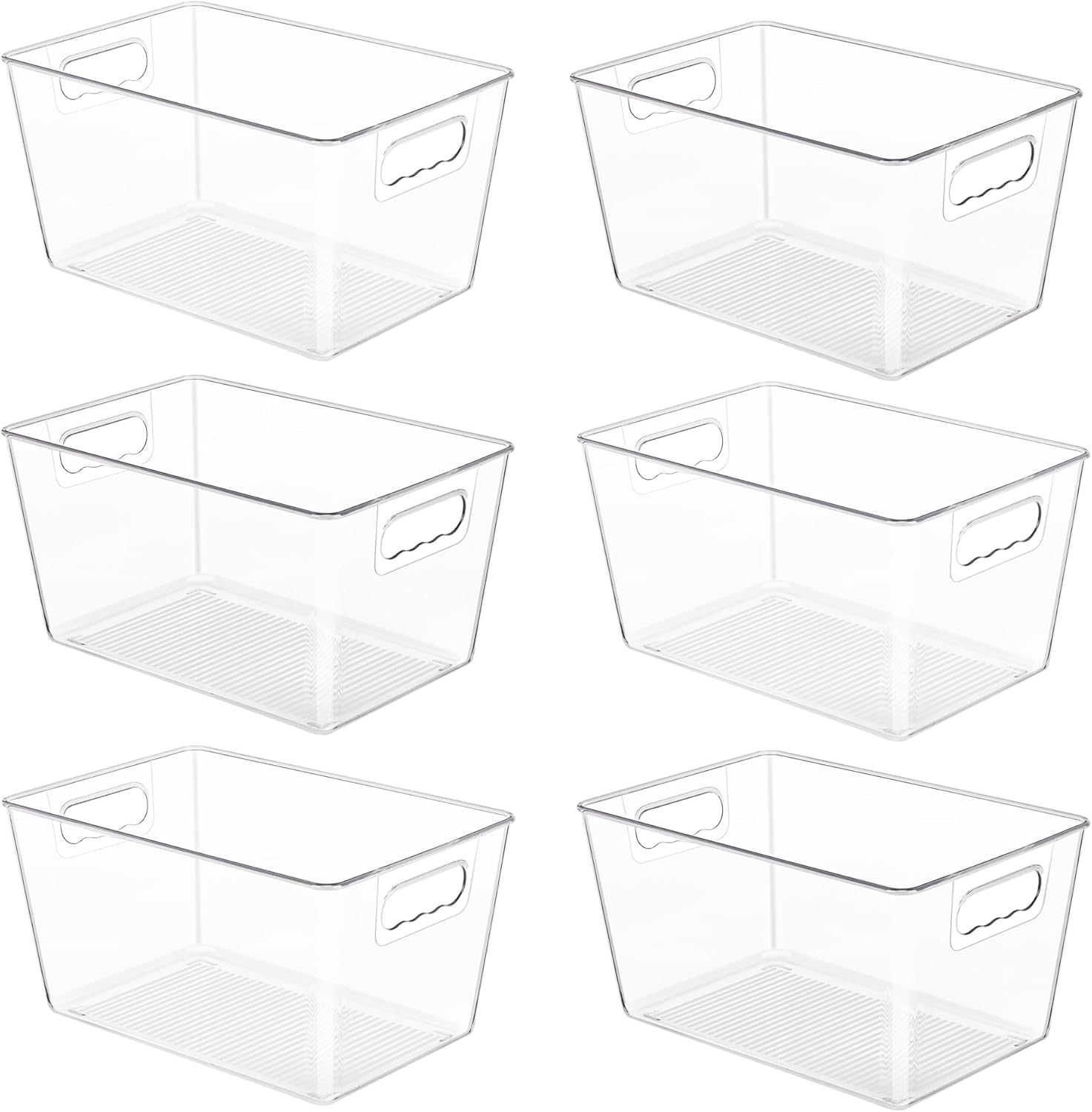 6-pack-clear-storage-bins-pantry-organizer-bins-with-handle-large
