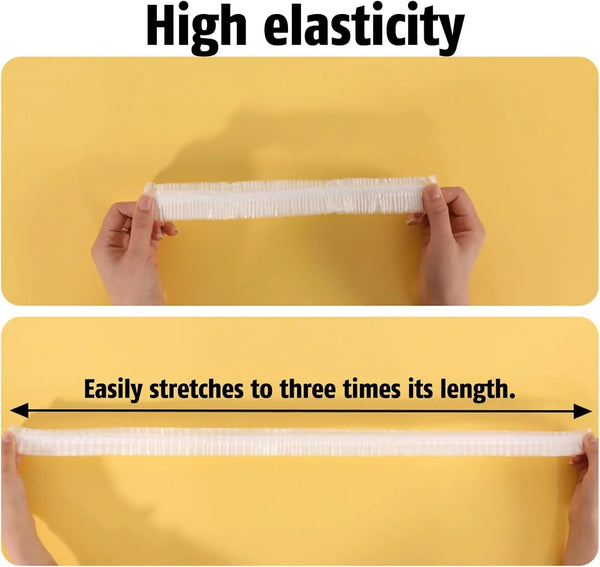 60PCS Clear Kitchen Appliance Covers, Thickened Disposable Furniture Dust Cover Dustproof with Elastic for Small Appliance (Oven, Pressure Cooker, Blender, Toaster, Air Fryer, Instant Pot), (S, M, L)4