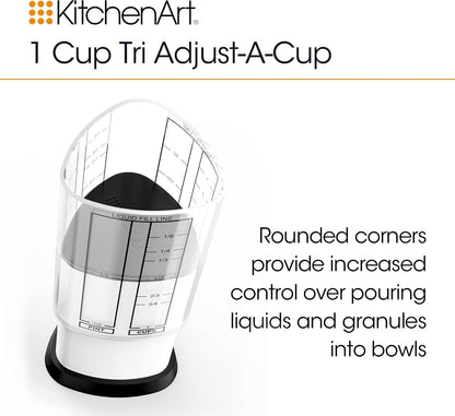 1 Cup Tri Adjust A-Cup, Easy Pour Adjustable Measuring Cup7