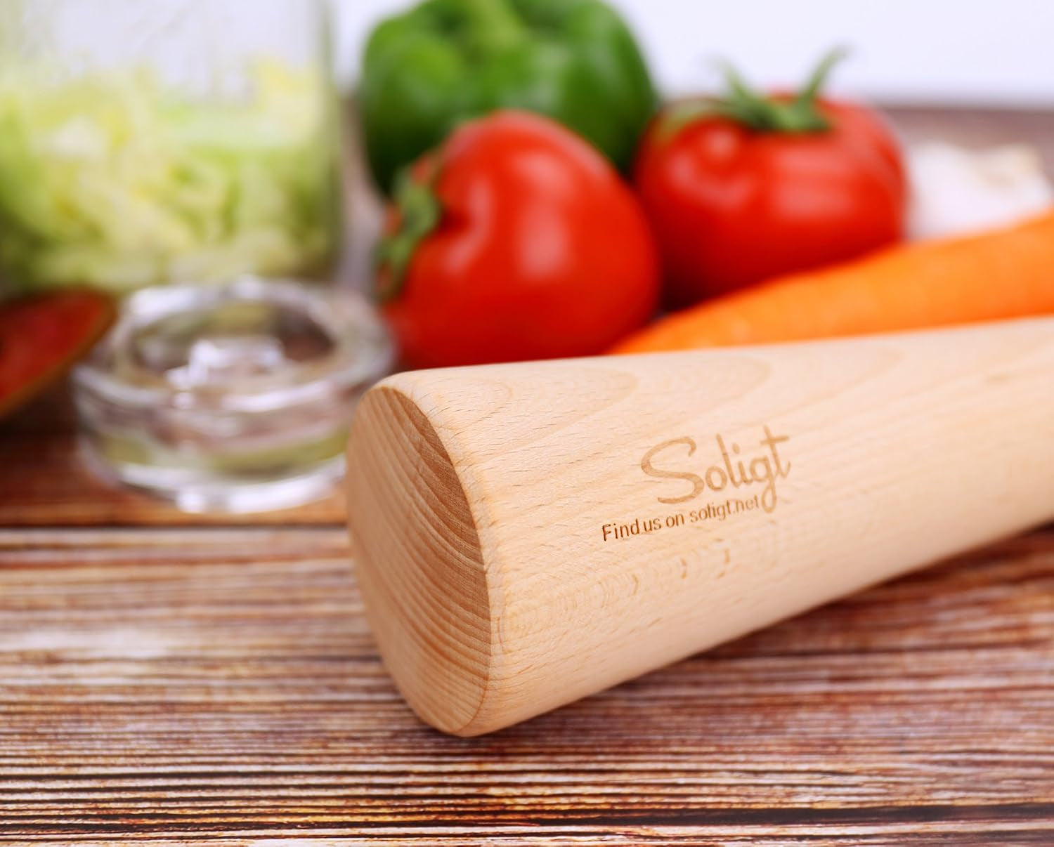 12-sauerkraut-pounder-for-mason-jars-vegetable-fermentation-one-piece-of-solid-wood