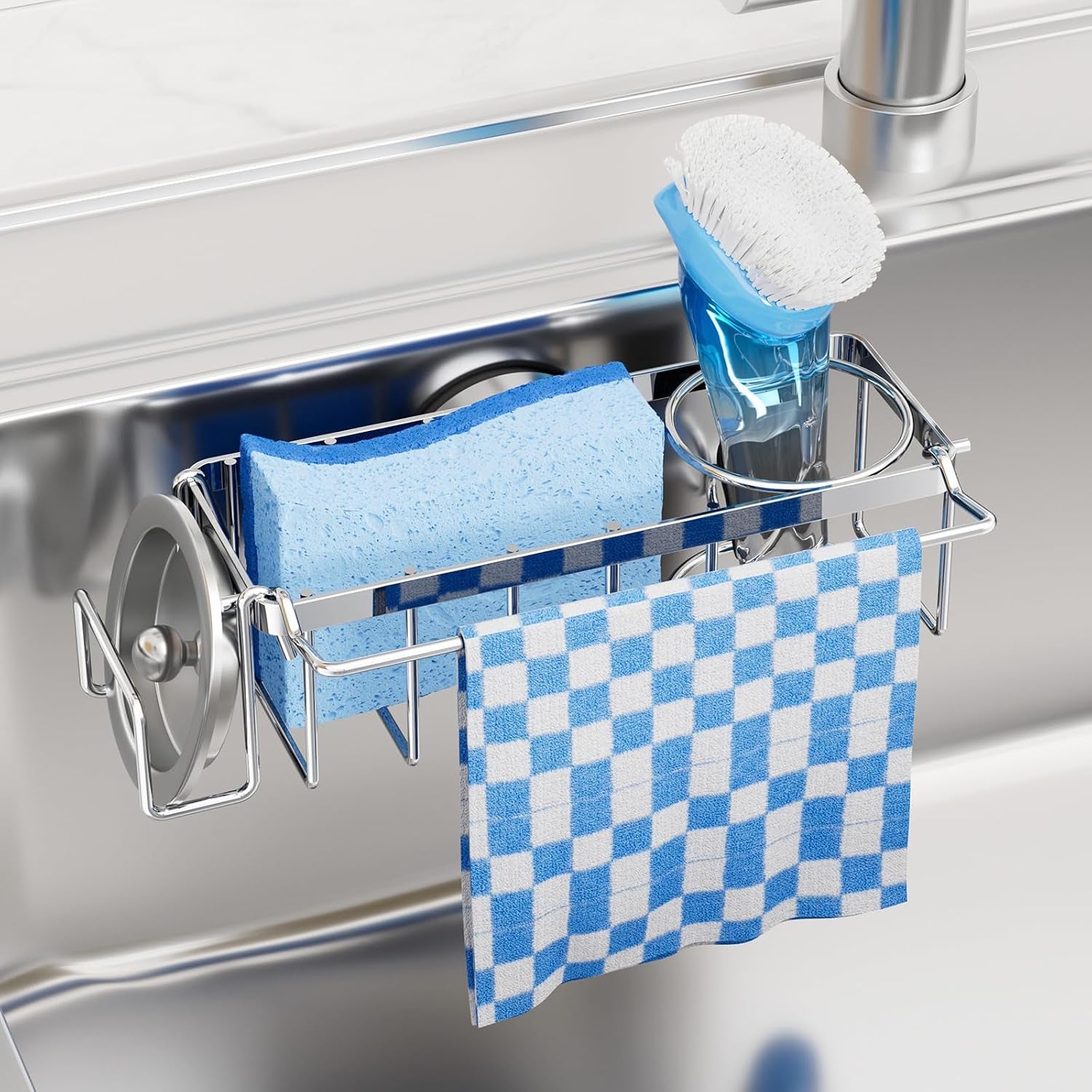 4-in-1-sink-caddy-for-kitchen-sink-with-strong-suction-cup-silver