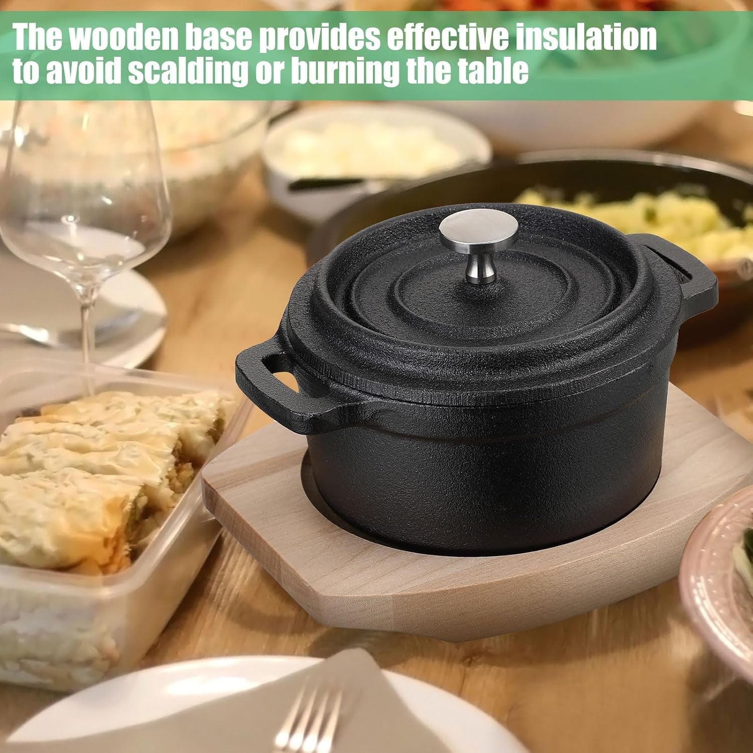2-sets-17-oz-mini-cast-iron-dutch-oven-lid-and-wooden-base-pre-seasoned-cast-iron-casserole-with-dual-handles-small-black-casserole-dishes-for-oven-use-marinate-cook-bake-gift-giving