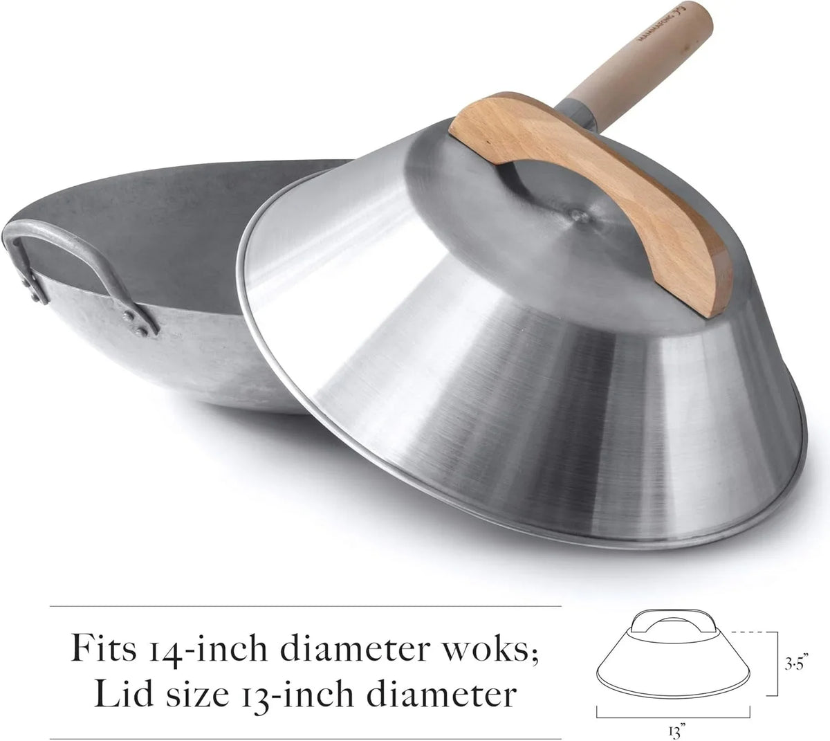 aluminum-wok-dome-cover-for-14-hand-hammered-wok-13-inch-flat-wok-lid