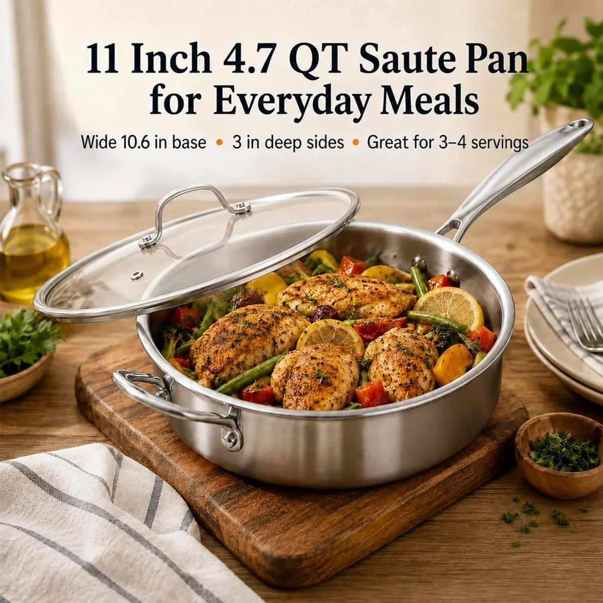 11-inch-tri-ply-stainless-steel-saute-pan-with-glass-lid-4-7-qt-deep-skillet-for-3-4-servings-18-10-304-interior-induction-compatible-oven-dishwasher-safe