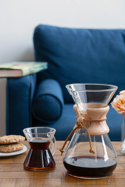Pour-Over Glass Coffeemaker - Classic Series - 8-Cup - Exclusive Packaging | Manual Drip Coffee Brewer, Non-Porous Borosilicate Glass, Uses Bonded Filters, Sediment-Free6