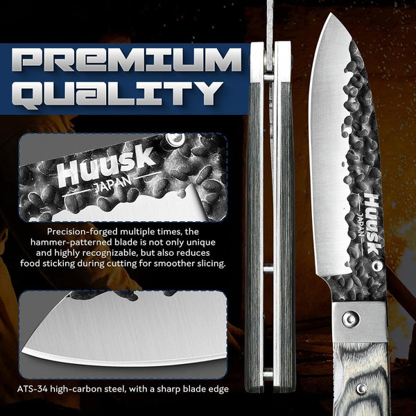 Japanese Folding Santoku Knife - Pocket Chef Knife3