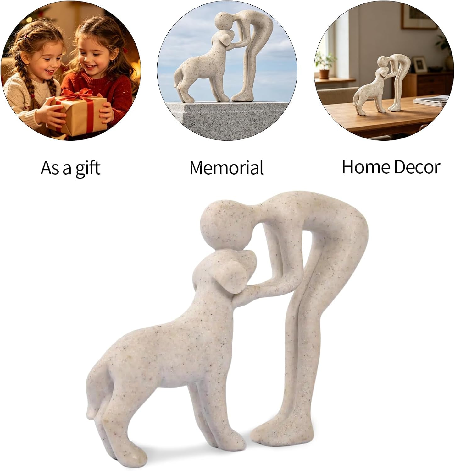 abstract-person-and-dog-head-to-head-figurine-sandstone-abstract-sculpture-celebrating-the-bond-between-person-and-pet-intimate-head-to-head-touching-memory-keepsake-for-dog-lovers