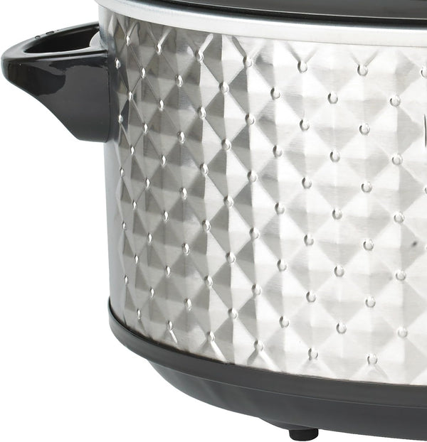 Select 7 Quart Slow Cooker in Silver5