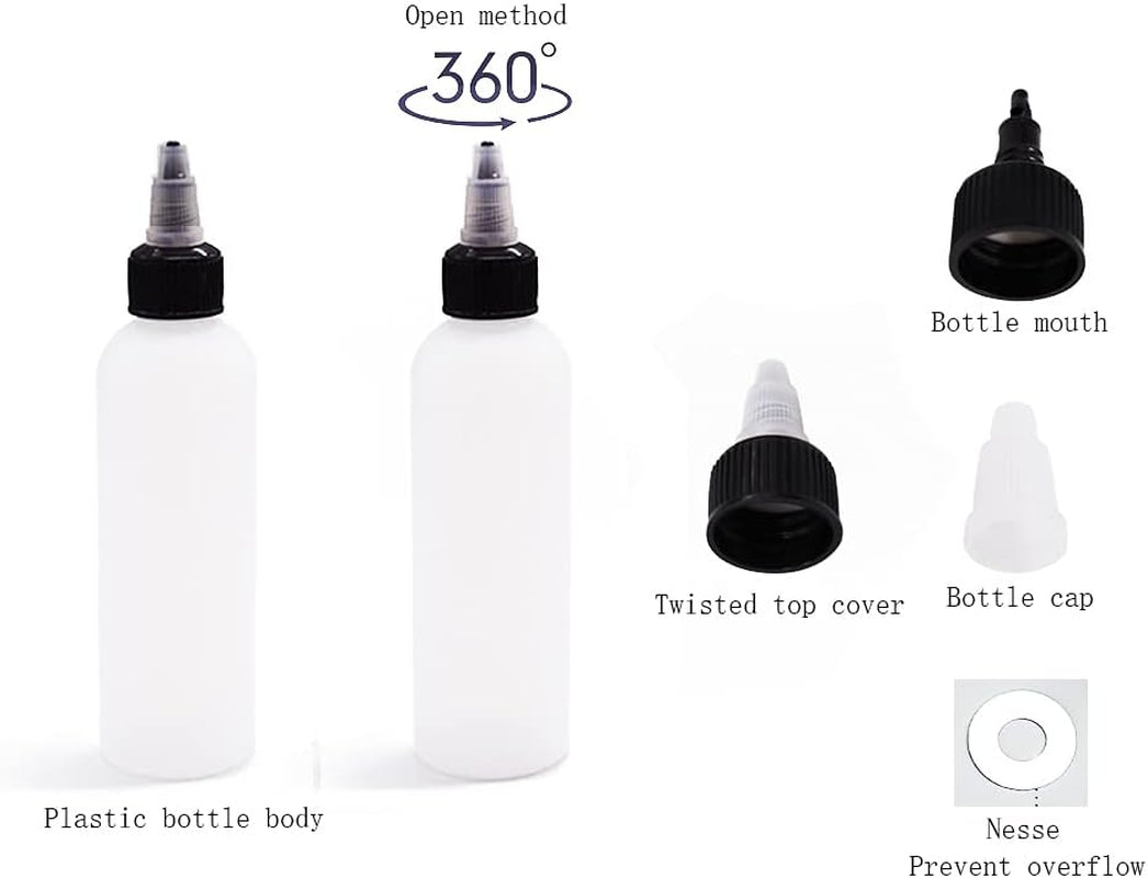20-pack-4oz-boston-squeeze-bottles-clear-dispensing-bottles-with-twist-top-cap-plastic-squeeze-bottle-for-crafts-kitchen-household