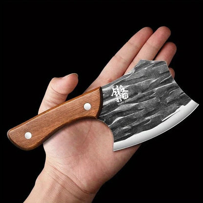 Meat Cleaver, Multifunctional Mini Kitchen Knife Outdoor Picnic Portable Chopping Vegetables Cut Meat Special Knife2