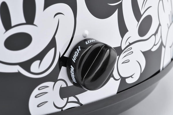 Mickey & Friends 5-Quart Slow Cooker - Food & Dip Warmer for Parties - Electric Slow Cooker with Tempered Glass Lid & Mickey Icon Handle - Kitchen Essential for Soups & Home-Cooked Meals | Electric Food & Dip Warmer with Tempered Glass Lid & Mickey Icon H4