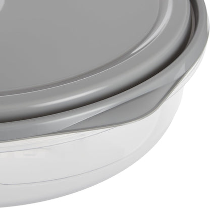 Everyware Extra Large 12 Inch round Container 2 Pack, BPA Free3