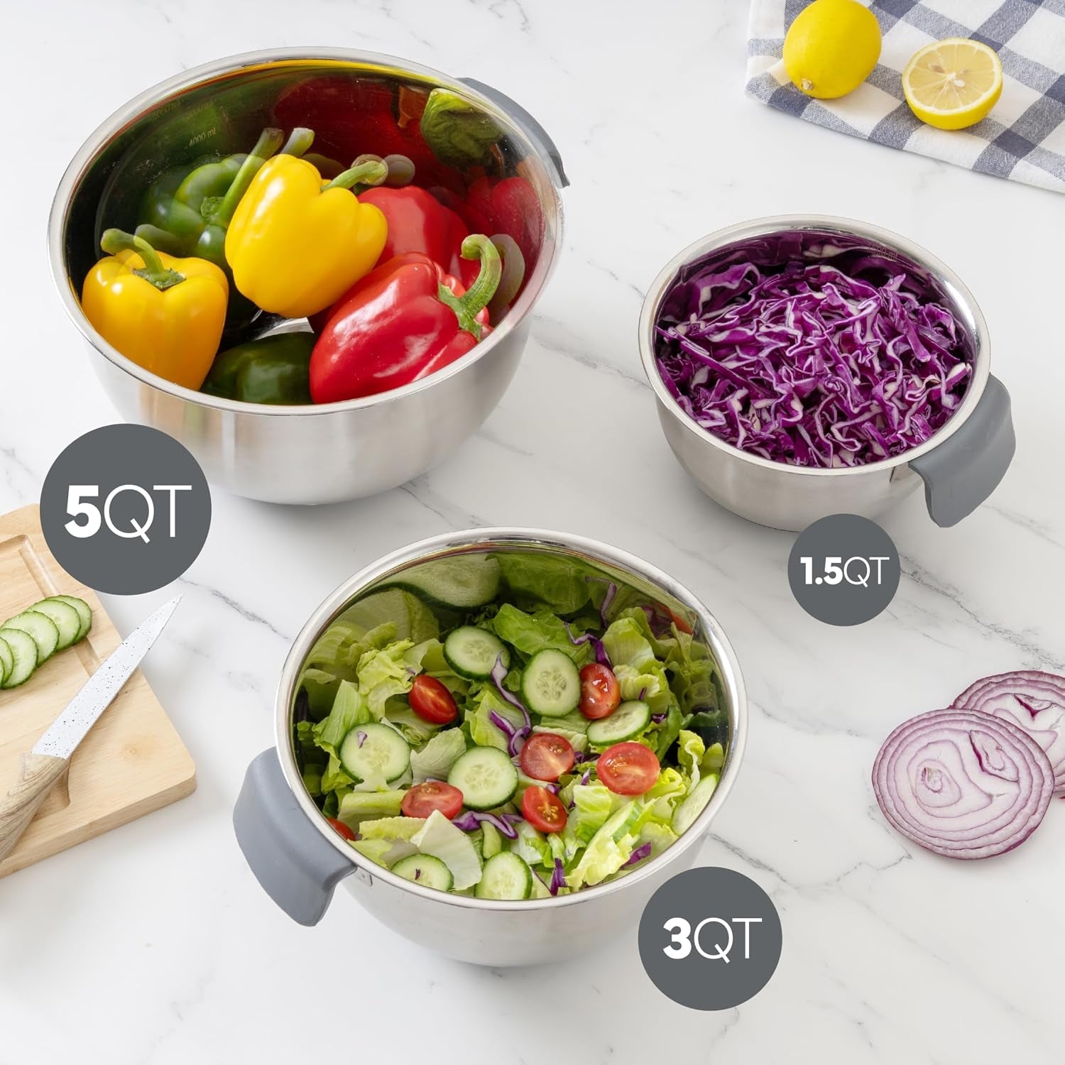 stainless-steel-mixing-bowls-set-and-measuring-cups-nesting-bowls-with-non-slip-bottom-and-easy-grip-handles-grey-11-pieces
