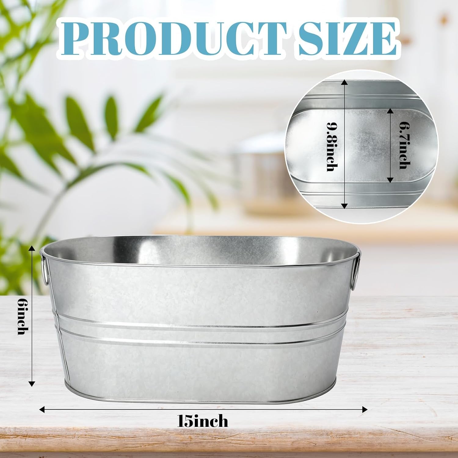 2-pack-4-gallon-galvanized-tub-ice-buckets-for-parties-portable-beverage-tub-with-handles-champagne-bucket-metal-ice-buckets-for-cocktail-bar-with-ice-scoop