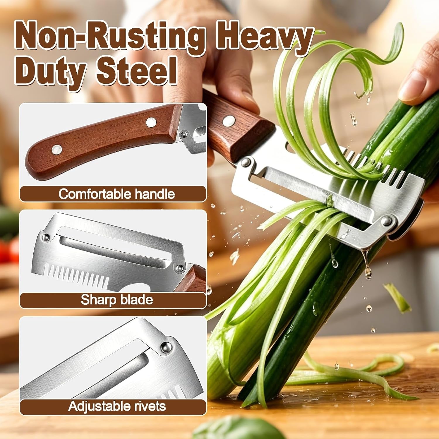 vegetable-peeler-with-wooden-handle-2-pack-julienne-peeler-and-slicer-3-in-1-multifunctional-peelers-for-kitchen-stainless-steel-blade-shredder-tool-for-potato-carrot-and-fruit