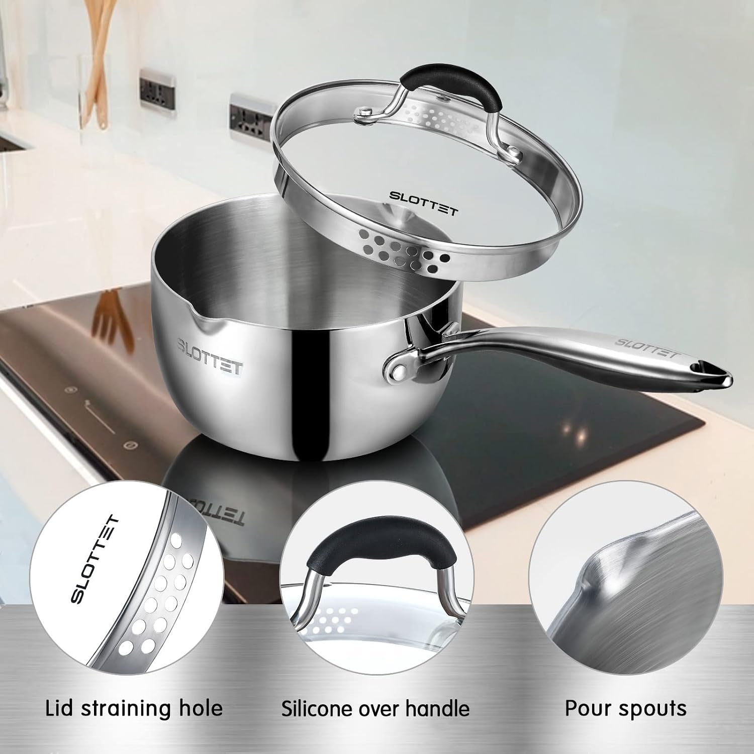 tri-ply-whole-clad-stainless-steel-sauce-pan-with-pour-spout-2-5-quart-small-multipurpose-pasta-pot-with-strainer-glass-lid-saucepan-for-cooking-with-stay-cool-handle