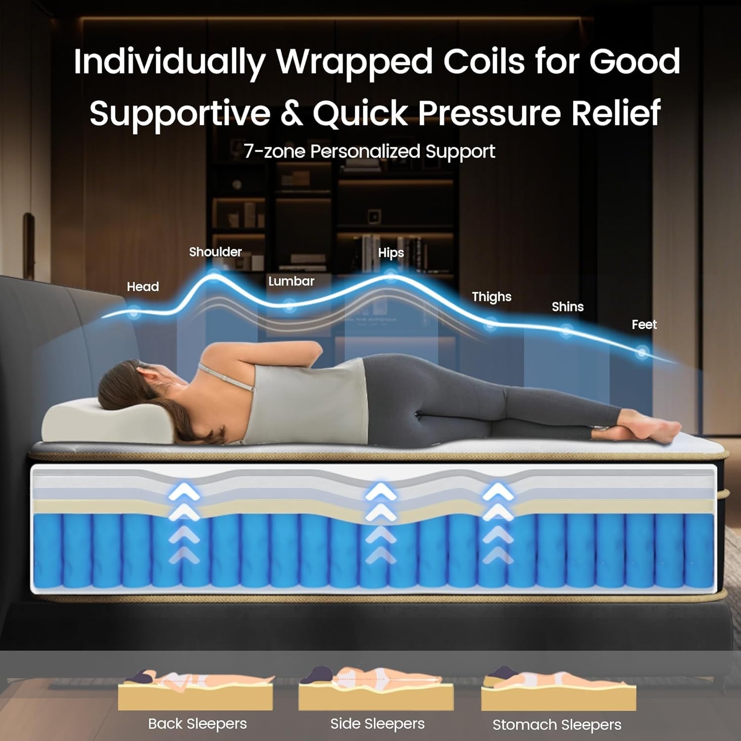 luxury-full-size-mattress-8-inch-hotel-level-hybrid-mattress-full-size-bed-in-a-box-gel-memory-foam-7-zone-ergonomics-targeted-support-certipur-us-teens-singles-guest-rooms-365-trials