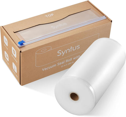 11" X 150' Vacuum Sealer Bags for Food Seal Rolls with Cutter1