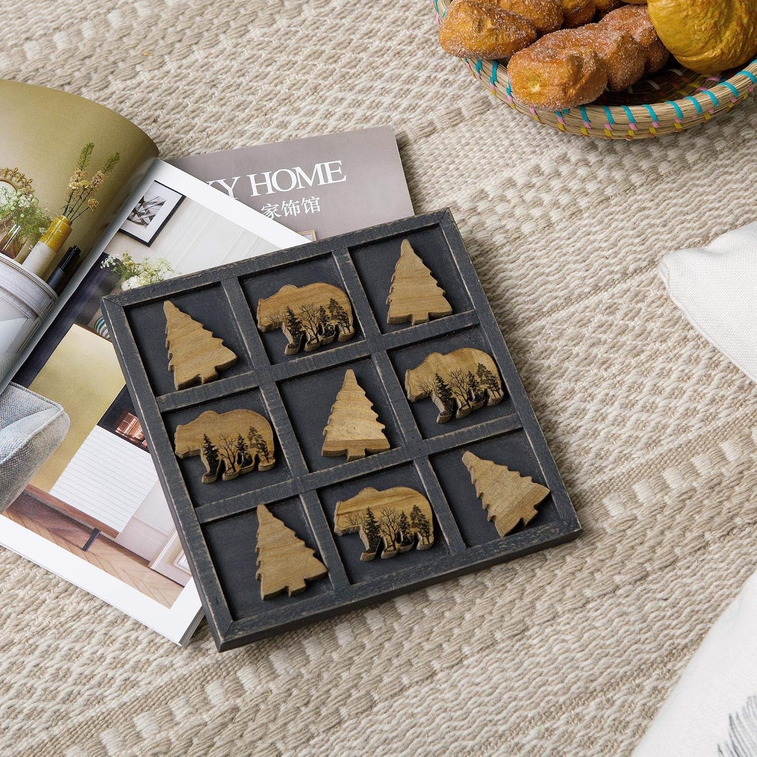 cute-bear-decorative-wooden-board-travel-game-tic-tac-toe-for-fun-coffee-table-decor