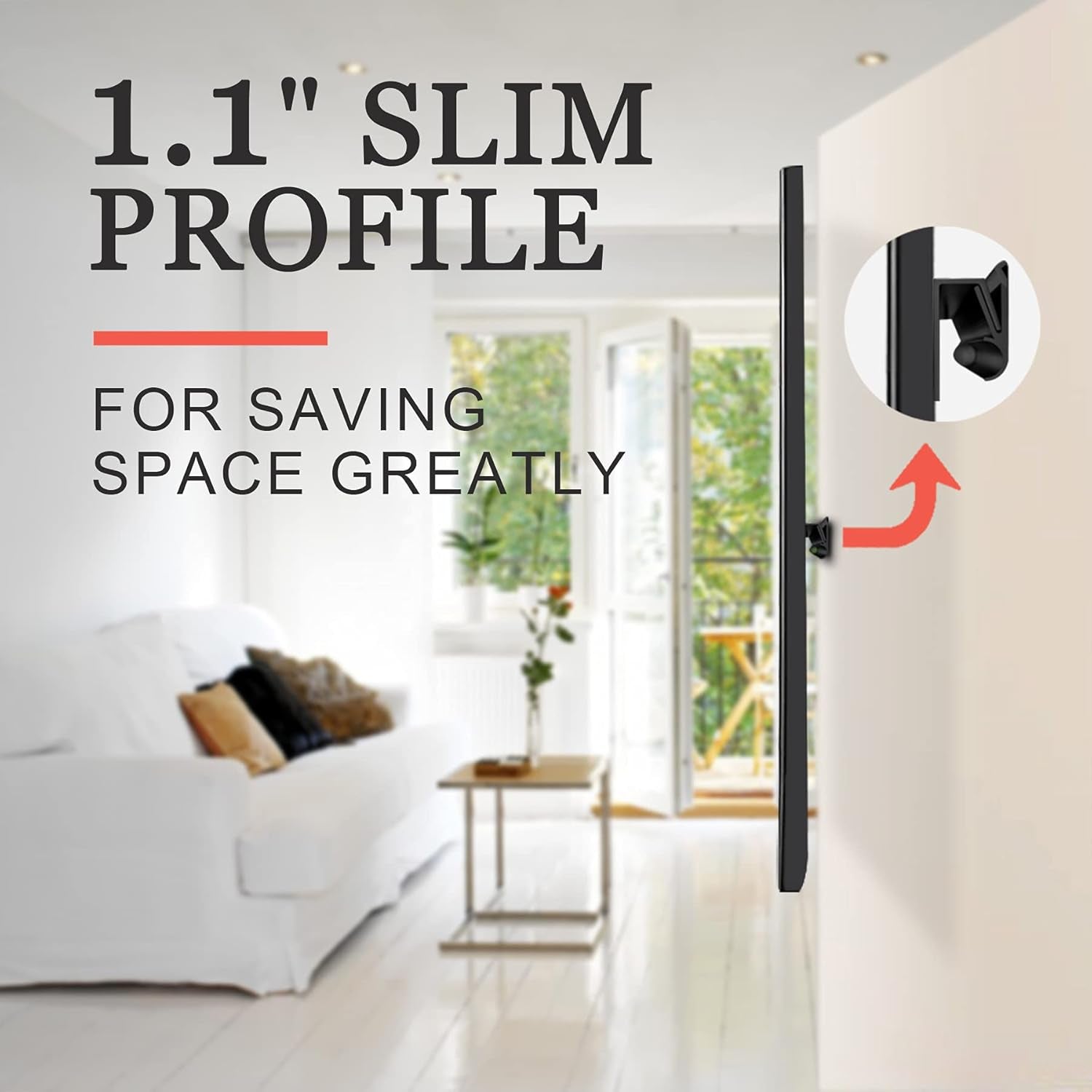 no-stud-tv-wall-mount-drywall-studless-tv-hanger-no-damage-no-drill-non-screws-dry-wall-flat-screen-tvs-easy-install-bar-bracket-fits-vesa-12-55-inch-tvs-up-to-99-lbs-include-hardware-levels