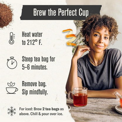 Numi Organic Rooibos Tea, 18 Herbal Tea Bags, Caffeine Free | South African Red Tea with Deep Earthy Vanilla Taste4