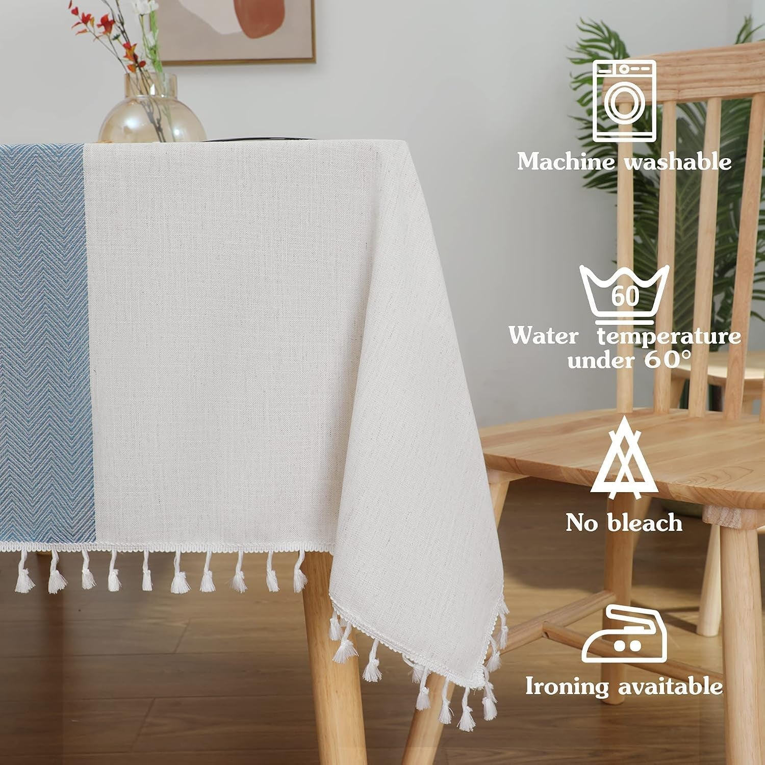 tablecloths-for-rectangle-tables-cotton-linen-table-cloth-waterproof-tablecloth-wrinkle-free-farmhouse-dining-tables-cover-soft-fabric-table-cloths-with-tassels-blue-55-x-70-4-6-seats