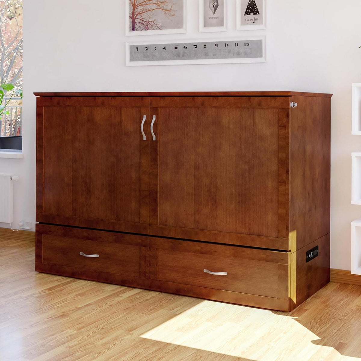 hamilton-queen-murphy-bed-chest-with-6-mattress-drawer-walnut