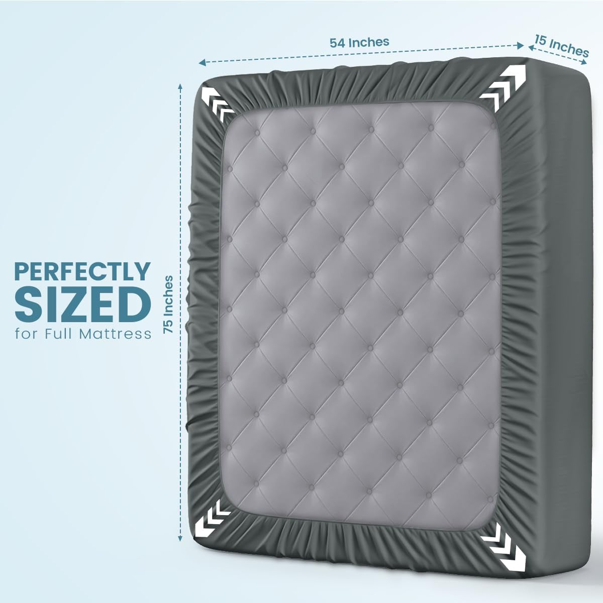 waterproof-full-size-mattress-protector-fits-upto-15-deep-mattresses-200-gsm-soft-breathable-mattress-cover-dirt-proof-noiseless-machine-washable-fitted-sheet-style-gray