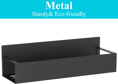 Metal Magnetic Spice Rack for Refrigerator Black, 4 Pack8