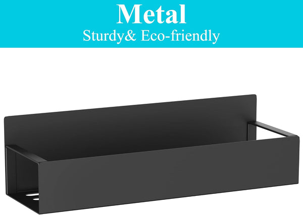 Metal Magnetic Spice Rack for Refrigerator Black, 4 Pack8