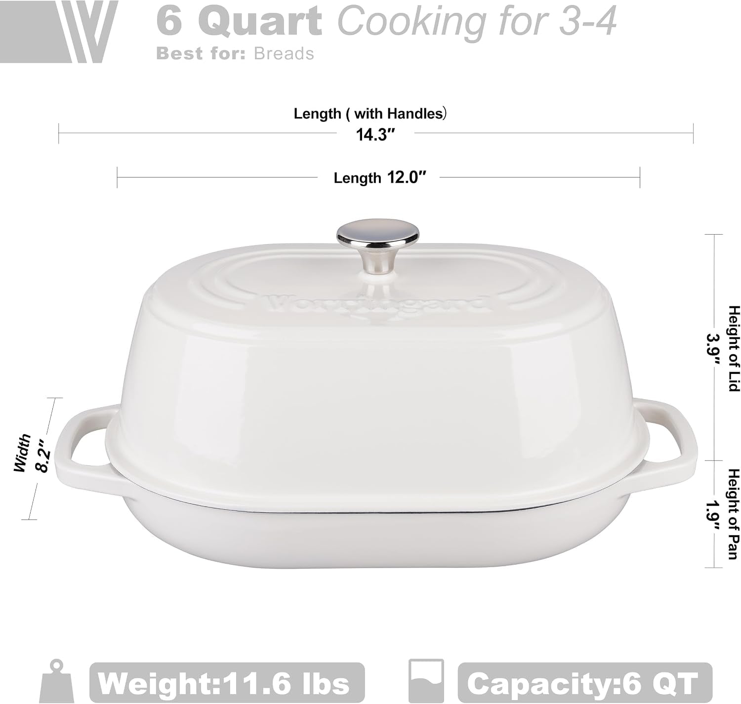 enameled-cast-iron-dutch-oven-pot-with-dome-lid-oval-bread-oven-for-homemade-sourdough-bread-baking-oven-safe-up-to-500-f-6-quart-white